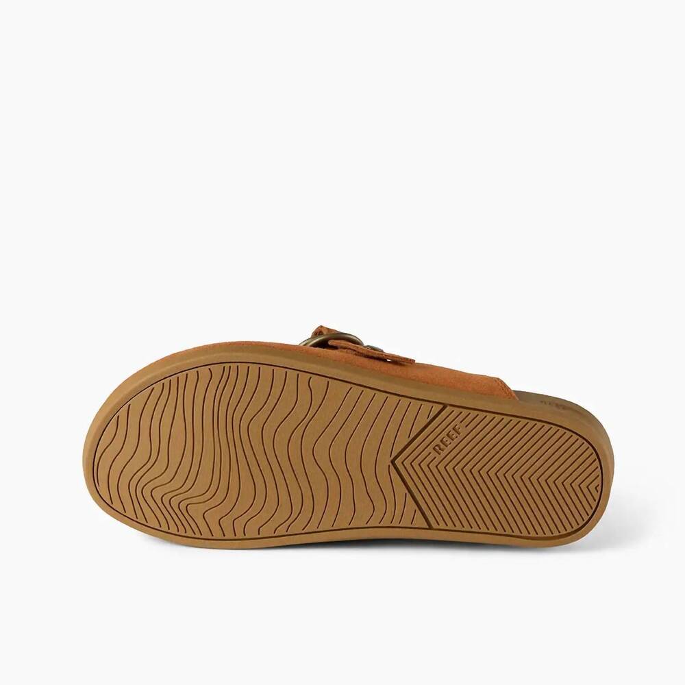 NEW REEF women's vista serenity slip on mule in cocoa suede - Picture 4 of 4